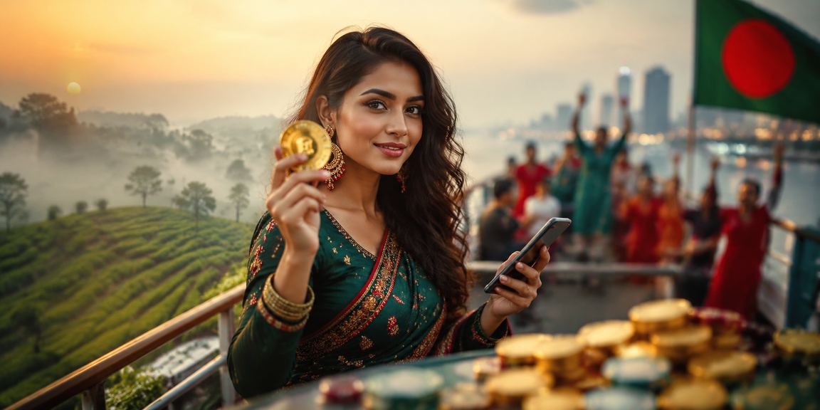 সিলেট মোবাইল ক্যাসিনো লাল সবুজ থিম